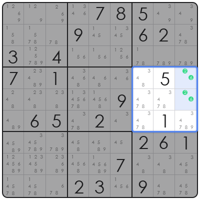 sudoku xy chain